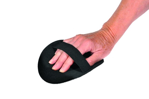 Flexibler Hand Polierteller mit Klett