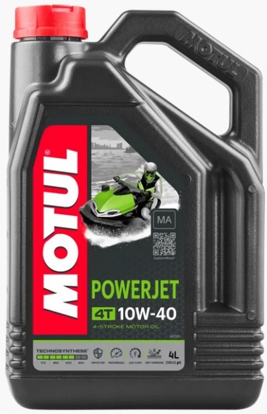 MOTUL 4-Takt Powerjet-Motor-Öl 10W40, 4 Liter
