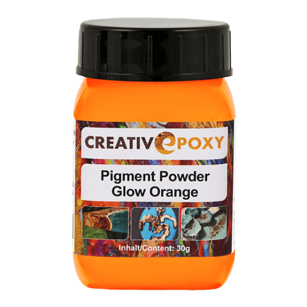 CreativEpoxy Pigment Puder Glow orange 30 g